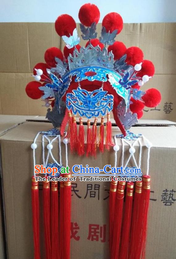 Traditional China Beijing Opera Costume Gifted Scholar Embroidered Robe and Hat Ancient Chinese Peking Opera Embroidery Clothing