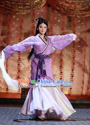 Traditional Chinese Ancient Costume Chu and Han Dynasties Hanfu Clothing