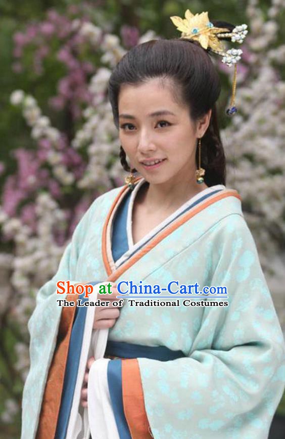 Traditional Chinese Ancient Costume Chu and Han Dynasties Hanfu Clothing