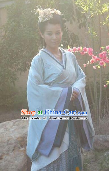 Traditional Chinese Ancient Costume Chu and Han Dynasties Hanfu Clothing