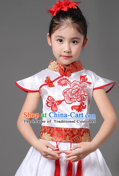 Traditional Chinese Yangge Fan Dance Folk Dance Costume Classical Yangko Dance Modern Dance Dress Halloween Clothing