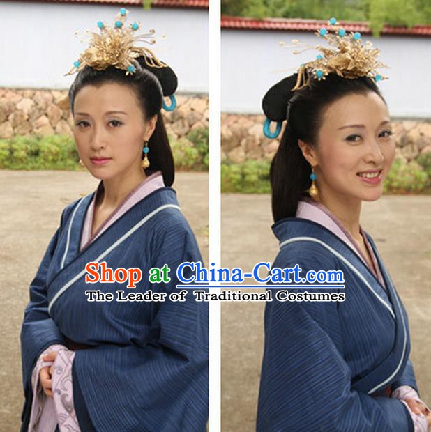 Traditional Chinese Ancient Costume Chu and Han Dynasties Hanfu Clothing