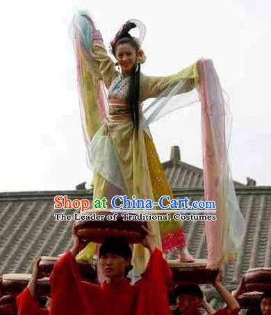 Traditional Chinese Ancient Costume Chu and Han Dynasties Hanfu Clothing