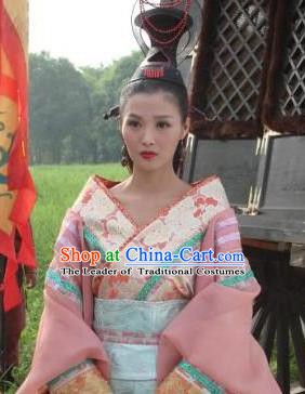 Traditional Chinese Ancient Costume Chu and Han Dynasties Hanfu Clothing