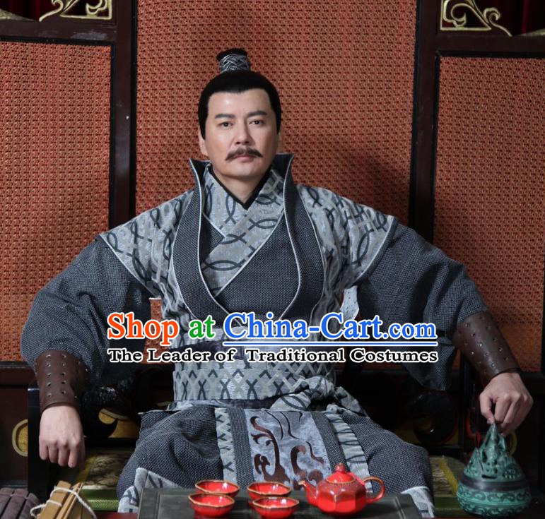 Traditional Chinese Ancient Costume Warring States Period Hanfu Clothing