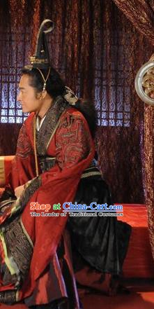 Traditional Chinese Ancient Costume Warring States Period Hanfu Clothing