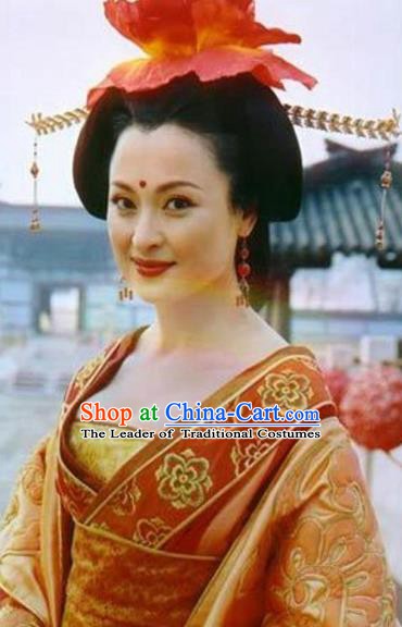 Traditional Chinese Ancient Costume Ancient  Tang Dynasty Hanfu Dress Clothing