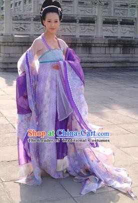 Traditional Chinese Ancient Costume Ancient  Tang Dynasty Hanfu Dress Clothing