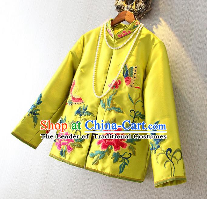Traditional Ancient Chinese Young Women Cheongsam Dress Republic of China Tangsuit Stand Collar Blouse Dress Tang Suit Clothing