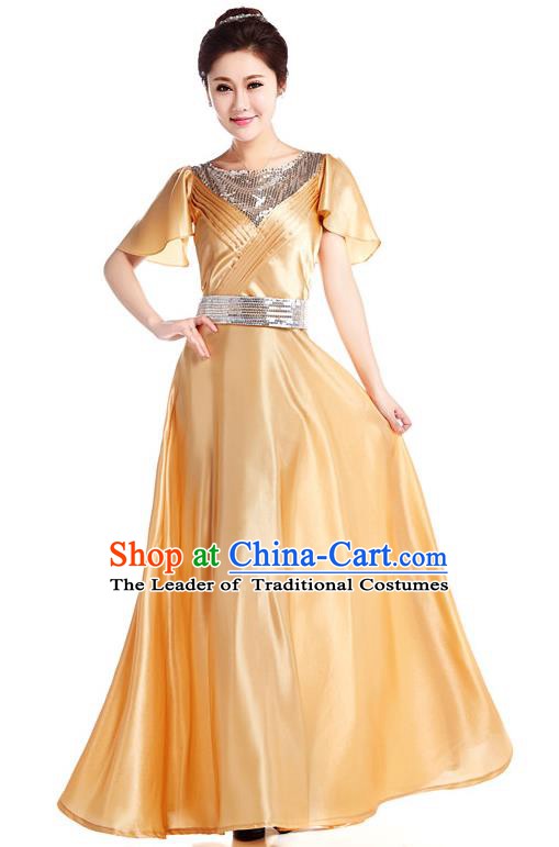 Traditional Chinese Yangge Fan Dance Folk Dance Costume Classical Yangko Dance Modern Dance Dress Clothing