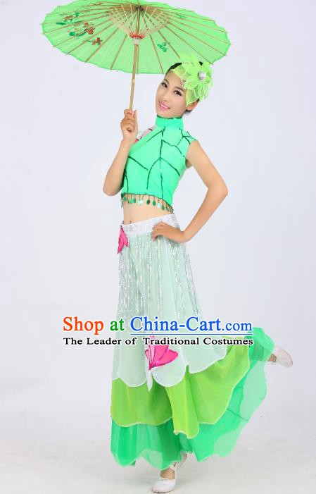 Traditional Chinese Yangge Fan Dance Folk Dance Costume Classical Yangko Dance Modern Dance Dress Clothing