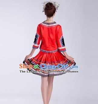 Traditional Chinese Yangge Fan Dance Folk Dance Costume Classical Yangko Dance Modern Dance Dress Clothing