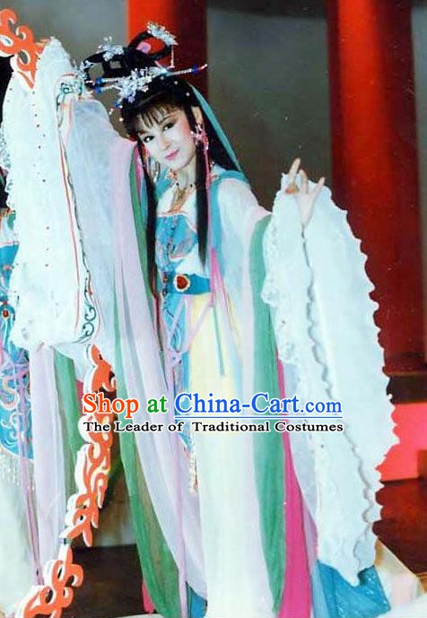 Traditional Chinese Ancient Beauty Diau Charn Hanfu Dress Three Kingdoms Period Diaochan Replica Costume for Women