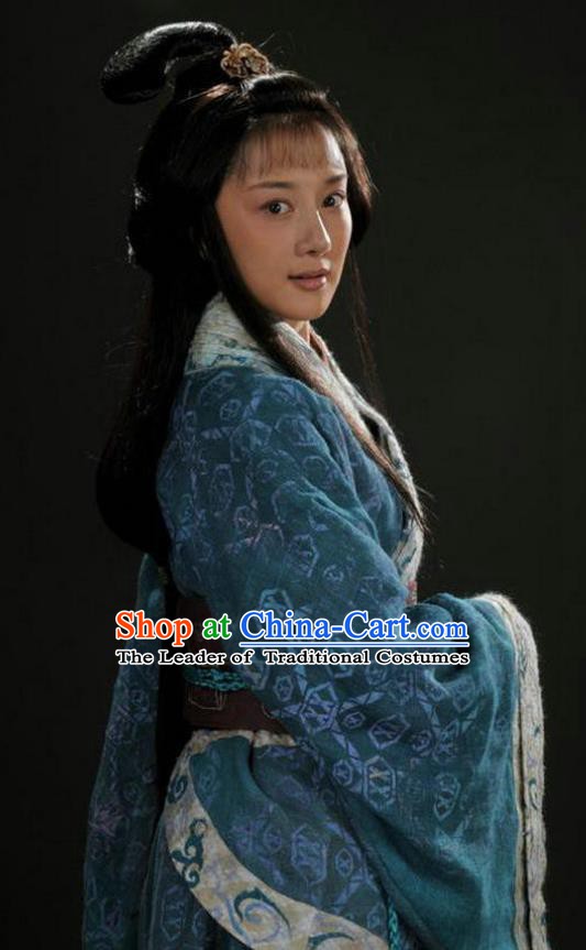 Traditional Chinese Ancient Costume Chu and Han Dynasties Hanfu Clothing