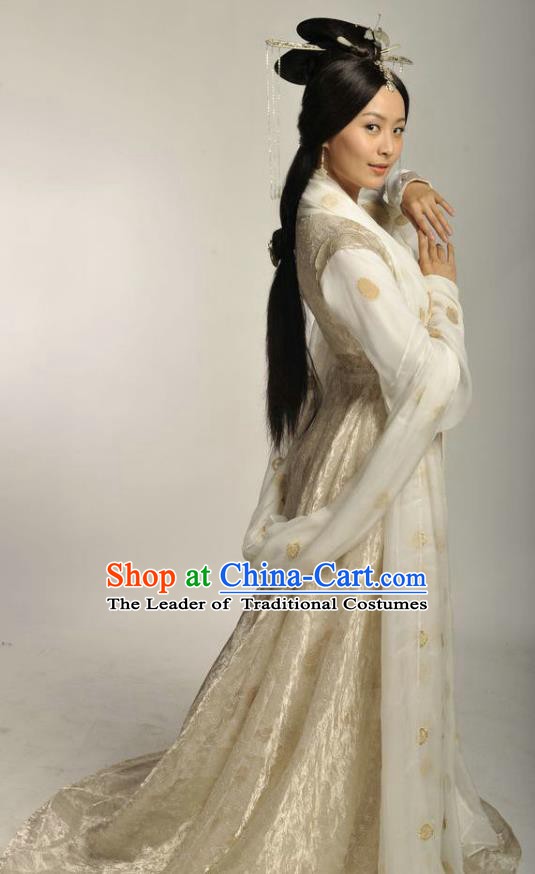 Traditional Chinese Ancient Costume Chu and Han Dynasties Hanfu Clothing