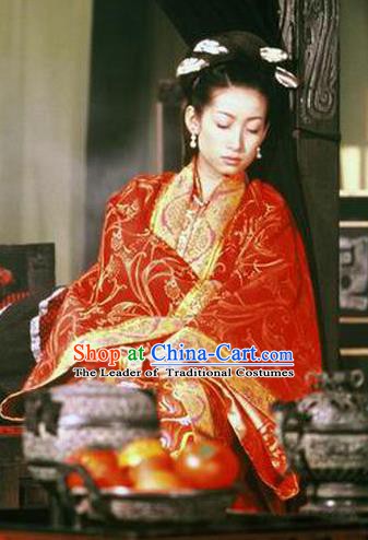 Traditional Chinese Ancient Costume Warring States Period Hanfu Clothing