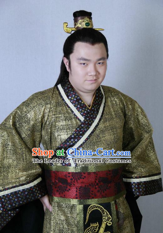 Traditional Chinese Ancient Costume Warring States Period Hanfu Clothing