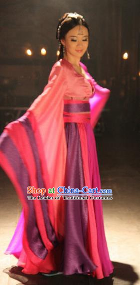 Traditional Chinese Ancient Costume Chu and Han Dynasties Hanfu Clothing