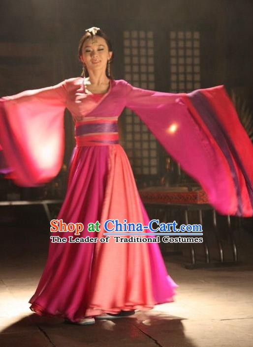 Traditional Chinese Ancient Costume Chu and Han Dynasties Hanfu Clothing