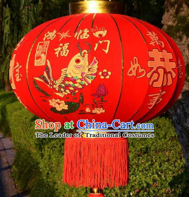 Traditional Handmade Chinese New Year Lanterns Electric LED Lights Lamps Lamp Decoration