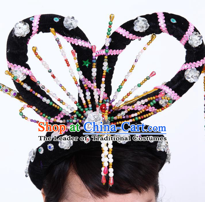 Traditional Chinese Yangge Fan Dance Folk Dance Costume Classical Yangko Dance Modern Dance Dress Halloween Clothing and Headwear