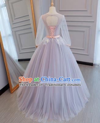 Top Grade Stage Performance Catwalks Costumes Wedding Dress Princess Full Dress Chorus Modern Fancywork Clothing