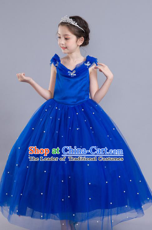 Children Stage Performance Costume Catwalks Folk Dance Clothing Classical Dance Dress