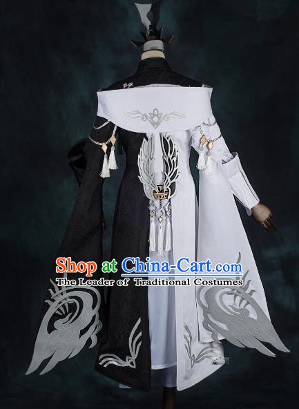 Ancient Chinese Costume hanfu Chinese Wedding Dress traditional china Cosplay Swordsman Clothing