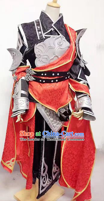 Traditional China Cosplay Swordsman Costumes Chinese Ancient Knight-errant Clothing for Men