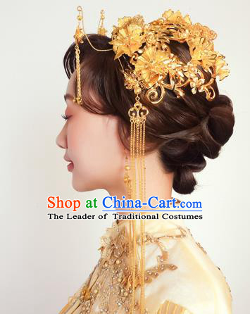 Chinese Ancient Style Hair Jewelry Accessories Cosplay Hairpins Headwear Hair Crown Headdress for Women