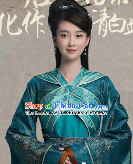 Traditional Chinese Ancient Costume Southern and Northern Dynasties Hanfu Clothing