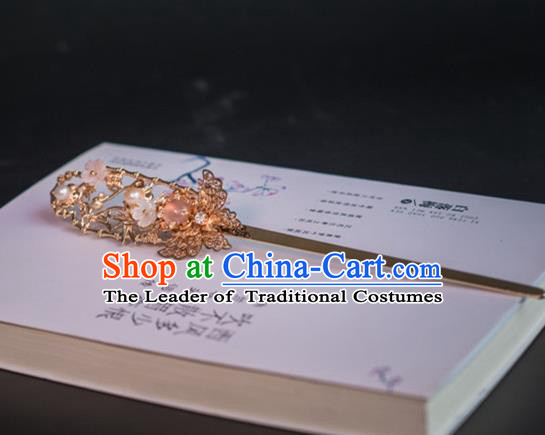 Traditional Handmade Chinese Ancient Classical Hair Accessories Hanfu Hairpins for Women
