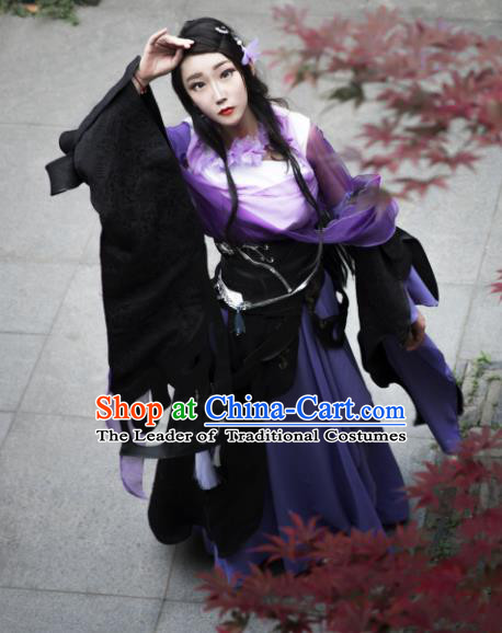 Ancient Chinese Costume hanfu Chinese Wedding Dress traditional china Cosplay Swordsman Clothing