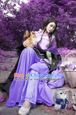 Ancient Chinese Costume hanfu Chinese Wedding Dress traditional china Cosplay Swordsman Clothing