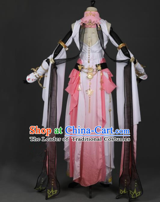 Ancient Chinese Costume hanfu Chinese Wedding Dress traditional china Cosplay Swordsman Clothing