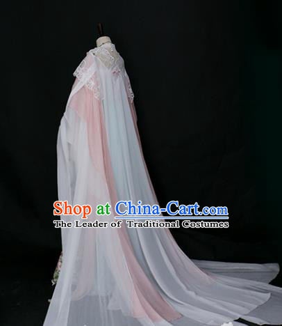 Chinese Ancient Palace Lady Hanfu Han Dynasty Imperial Concubine Queen Embroidered Historical Costumes for Women