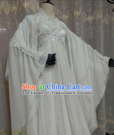 Chinese Ancient Palace Lady Hanfu Han Dynasty Imperial Concubine Queen Embroidered Historical Costumes for Women