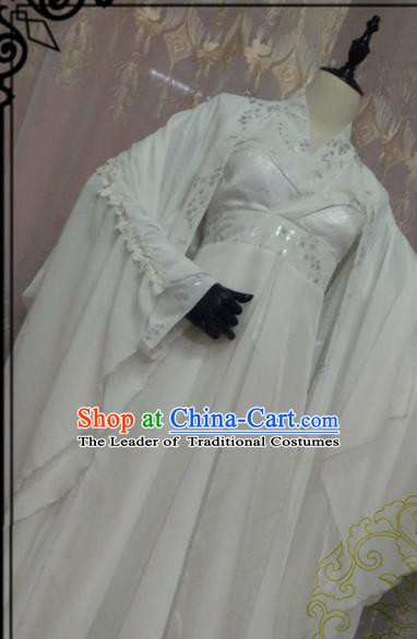 Chinese Ancient Palace Lady Hanfu Han Dynasty Imperial Concubine Queen Embroidered Historical Costumes for Women