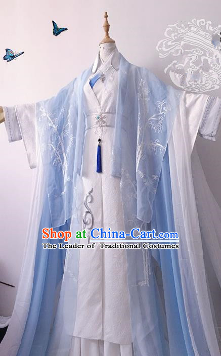 Chinese Ancient Palace Lady Hanfu Han Dynasty Imperial Concubine Queen Embroidered Historical Costumes for Women
