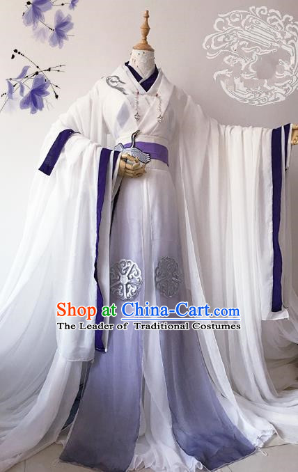 Chinese Ancient Palace Lady Hanfu Han Dynasty Imperial Concubine Queen Embroidered Historical Costumes for Women