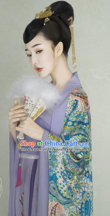 Chinese Ancient Palace Lady Hanfu Han Dynasty Imperial Concubine Queen Embroidered Historical Costumes for Women