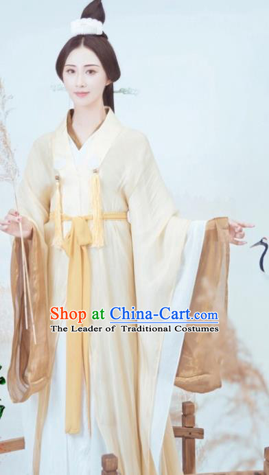 Traditional Chinese Ancient Imperial Concubine Hanfu Dress Jin Dynasty Princess Embroidered Costume for Women