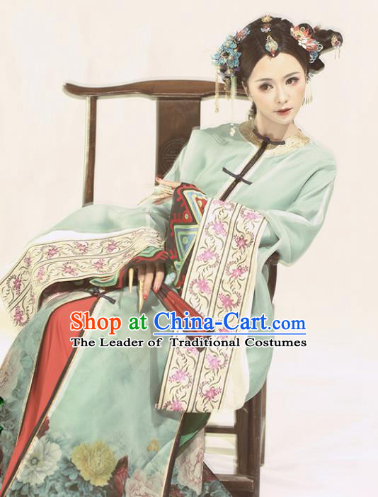 Chinese Ancient Palace Lady Hanfu Han Dynasty Imperial Concubine Queen Embroidered Historical Costumes for Women