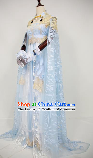 Chinese Ancient Palace Lady Hanfu Han Dynasty Imperial Concubine Queen Embroidered Historical Costumes for Women