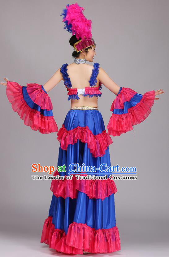 Traditional Chinese Fan Dance Folk Dance Costume Classical Yangko Dance Modern Dance Dress Halloween Clothing