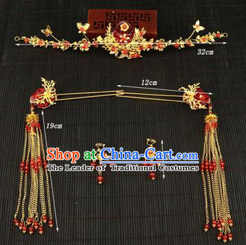 Chinese Ancient Style Hair Jewelry Accessories Cosplay Hairpins Headwear Headdress for Women