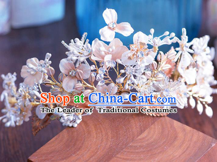 Chinese Ancient Hair Jewelry Accessories Hairpins Headwear Headdress Royal Crown for Women