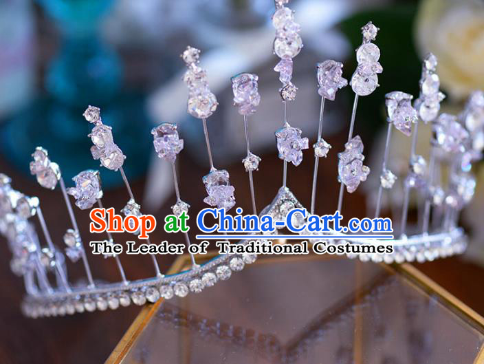 Chinese Ancient Hair Jewelry Accessories Hairpins Headwear Headdress Royal Crown for Women