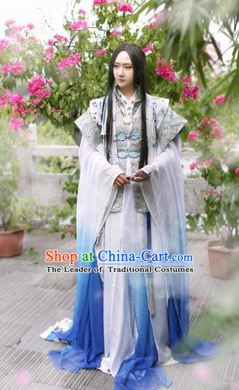 Chinese Ancient Prince Costume Ming Dynasty Nobility Childe Young Swordsman Clothing for Men