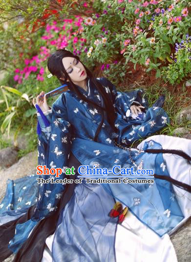 Chinese Ancient Palace Lady Hanfu Han Dynasty Imperial Concubine Queen Embroidered Historical Costumes for Women